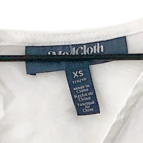 NWT MODCLOTH Just What I Needed Flutter Sleeve Top - Picture 6 of 12